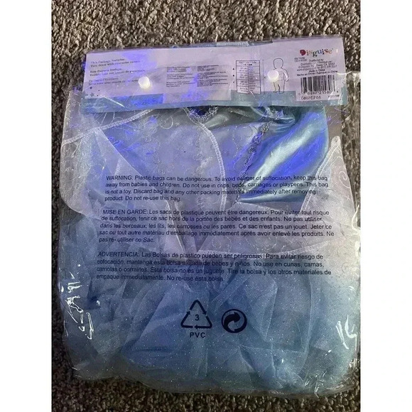 Cinderella Costume Infant 12-18 Months Disney Baby New - Picture 3 of 4